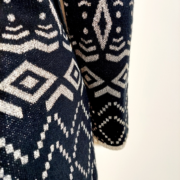 NEW Antonio Melani silver art deco sweater dress - Picture 11 of 11